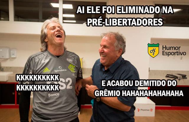 Meme: Renato Gaúcho demitido