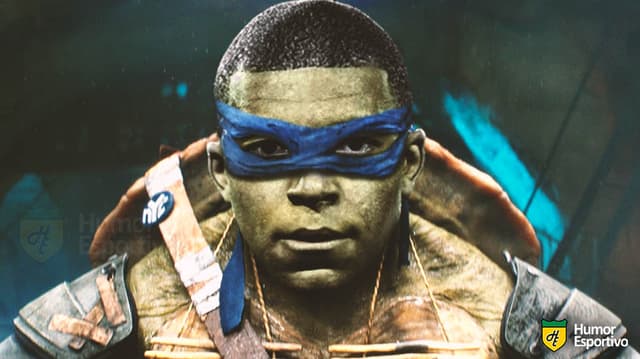 Mbappé - Tartaruga Ninja