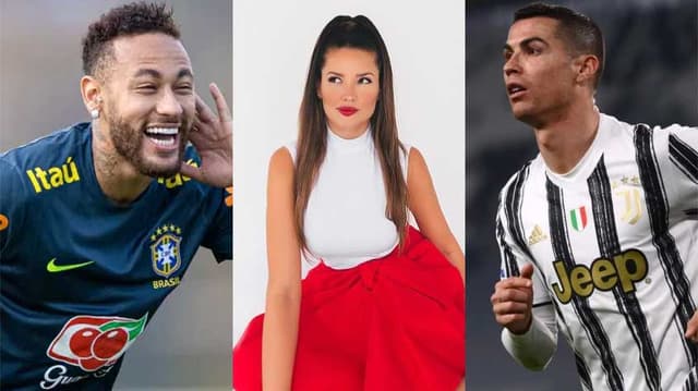 Montagem - Neymar, Juliette e CR7