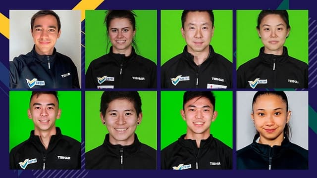 Seleção Brasileira de tênis de mesa (Foto: ITTF/Arquivo Pessoal)