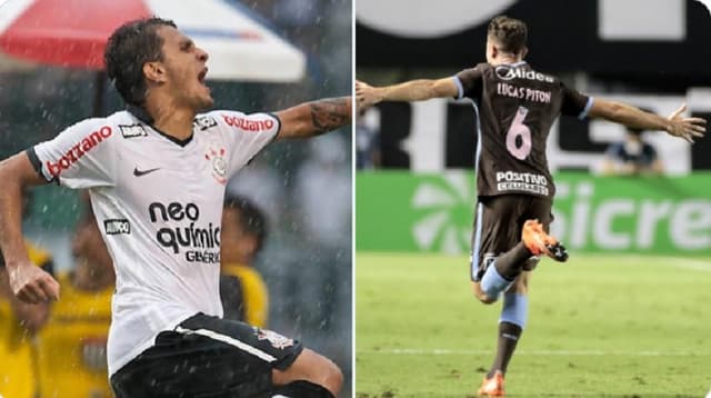 Fábio Santos e Lucas Piton - Corinthians