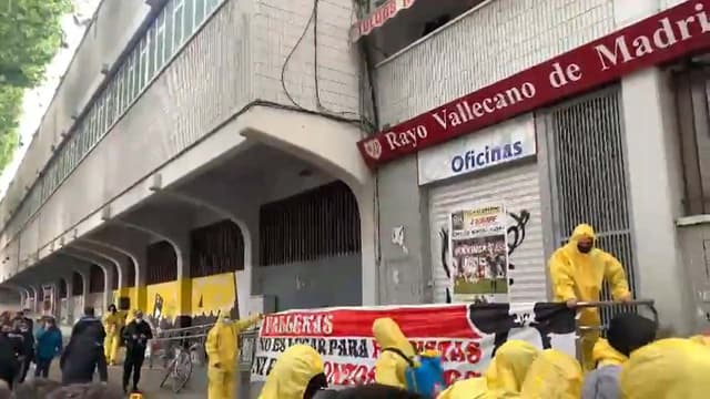 Protesto - Rayo Vallecano