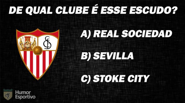 Quiz: Escudos de futebol - Sevilla