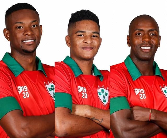 Reforços colombianos da Portuguesa: Yan Mosquera, Wilmar Jordán e Jheiner Pinto