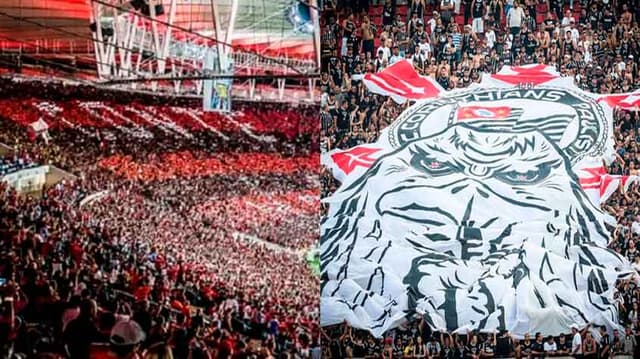 Torcidas Flamengo e Corinthians