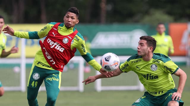 Rony Fabinho Palmeiras treino