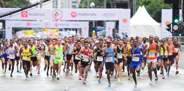 96ª Corrida de São Silvestre, marcada para julho, é transferida para 31 de dezembro. (Foto de Sérgio Barzaghi/Gazeta Esportiva/Divulgação)