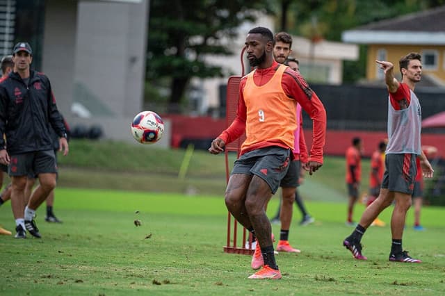 Treino Flamengo - Gerson