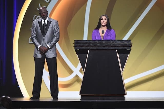 Michael Jordan e Vanessa Bryant