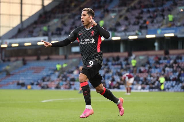 Burnley x Liverpool - Roberto Firmino