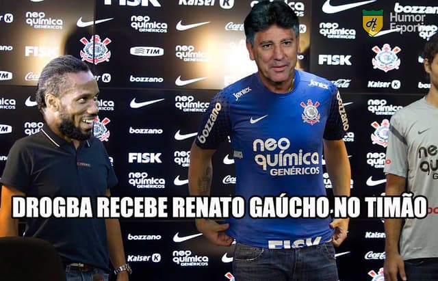 Meme: Renato Gaúcho e Corinthians