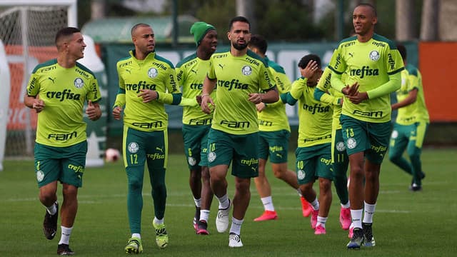 Treino Palmeiras