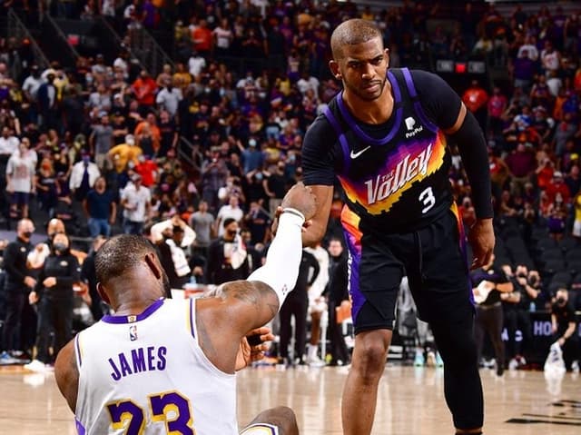 Chris Paul e LeBron James