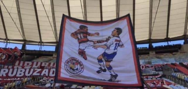 Bandeira Flamengo Romário Zandoná Flamengo Vélez