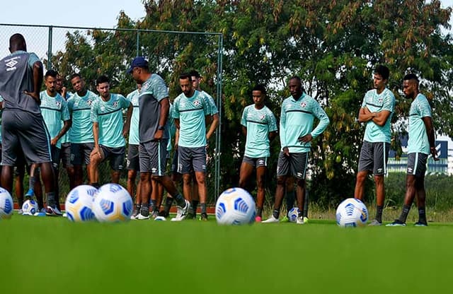 Treino do Fluminense.