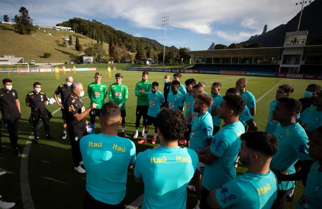 Treino seleção