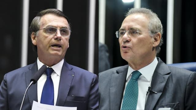 Bolsonaro + Renan Calheiros