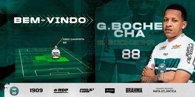 Gustavo Bochecha no Coritiba