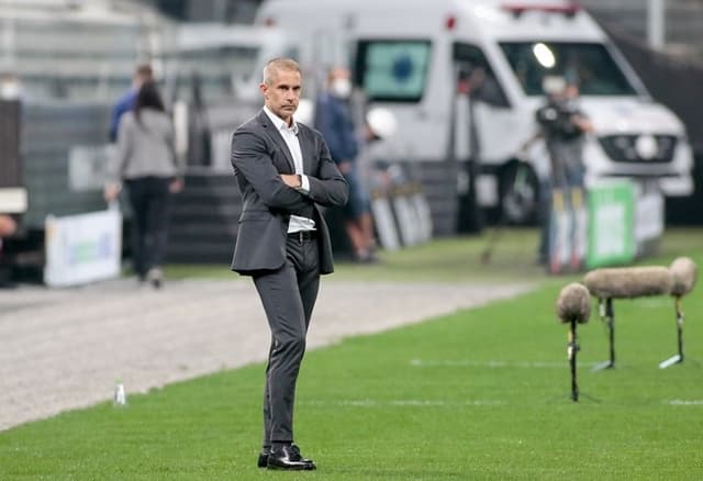 Sylvinho - Corinthians x Atlético-GO