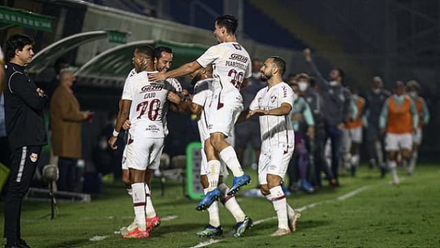 Red Bull Bragantino x Fluminense - comemoração