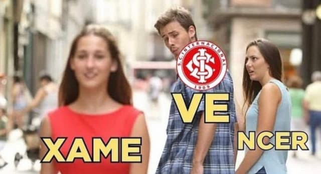 Meme: Inter eliminado da Copa do Brasil