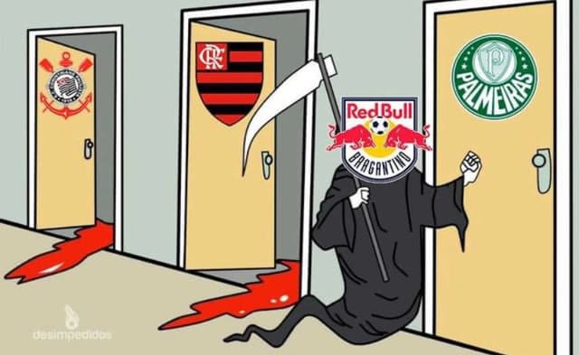 Meme: Flamengo x Bragantino