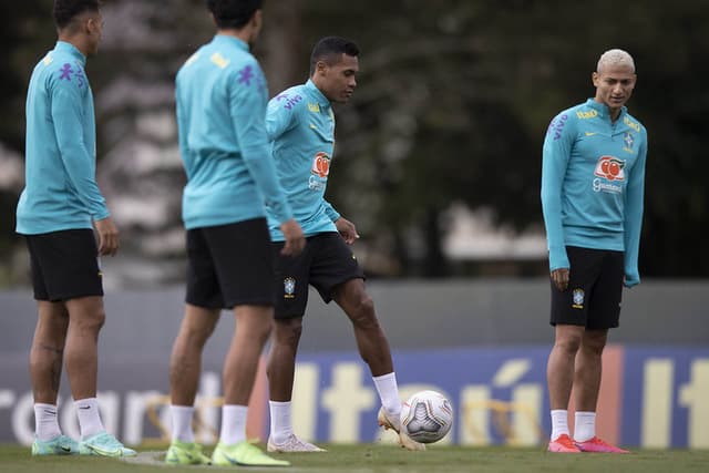 Treino Seleção Brasileira