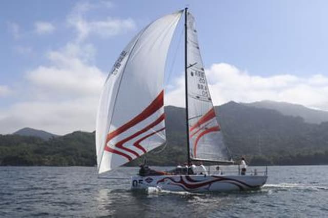 Barcos em ação na semana de Ilhabela (Foto: Fred Hoffmann)