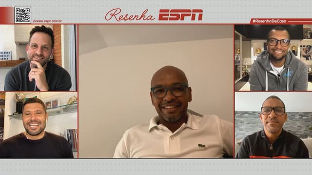 Marcos Senna no 'Resenha ESPN'