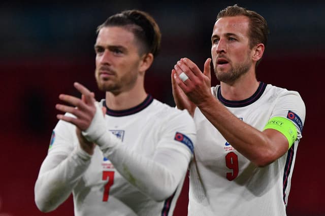 Harry Kane e Jack Grealish - Inglaterra