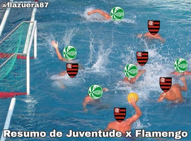 Meme: Juventude 1 x 0 Flamengo