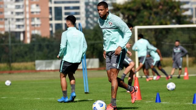 Treino Fluminense - Caio Paulista