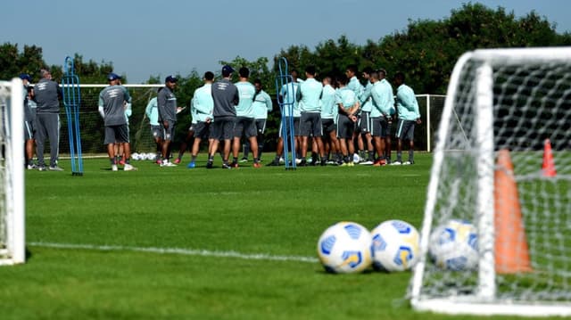 Treino Fluminense - grupo