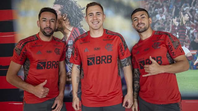 Jogadores Flamengo