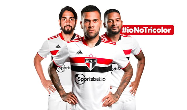 Sportsbet.io é o novo patrocinador máster do São Paulo