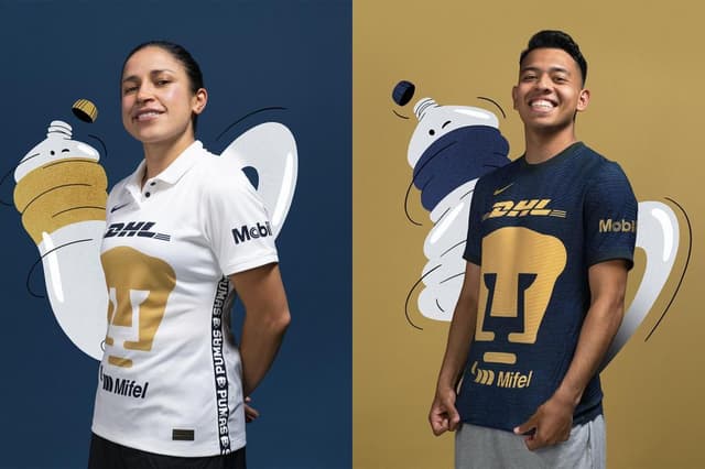 Uniforme do Pumas para a temporada 2021/2022