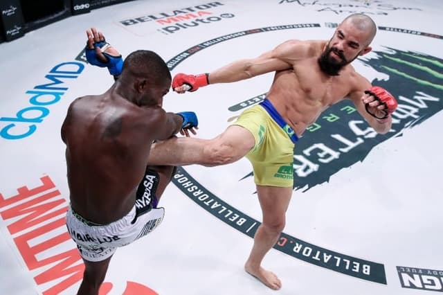 Matheus Mattos teve grande atuação e venceu a sua primeira luta no Bellator