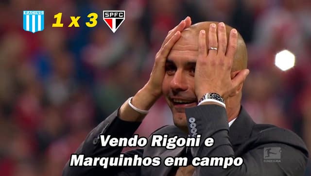 Meme: Racing x São Paulo