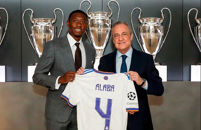 Alaba no Real Madrid