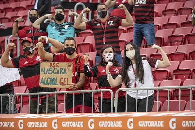 Torcida - Flamengo x Defensa y Justicia