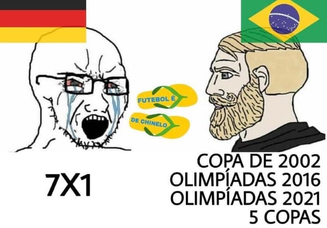 Meme: Brasil x Alemanha (Olimpíada)