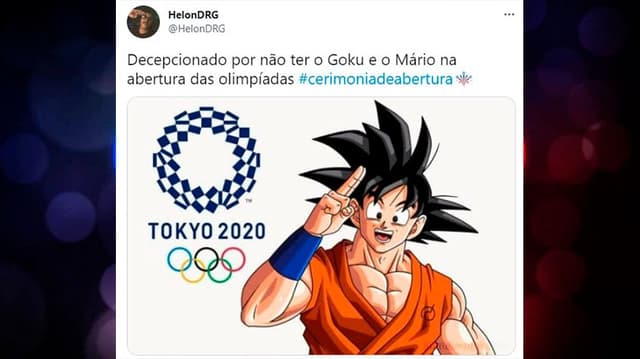 Meme: Cerimônia de Abertura das Olimpíadas