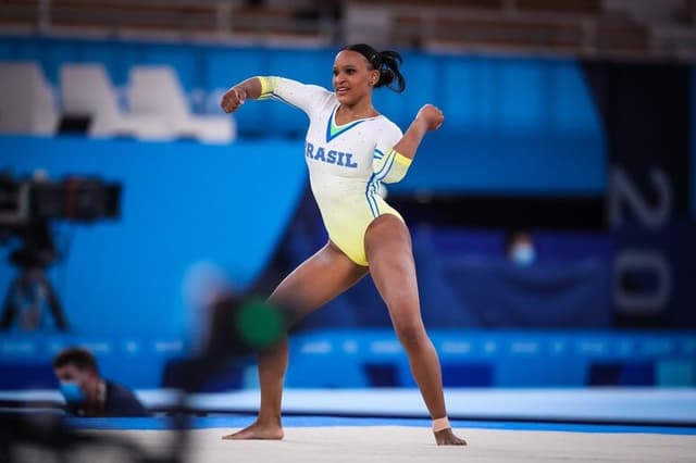 Rebeca Andrade Olimpíada de Tóquio 2020 - Ginástica