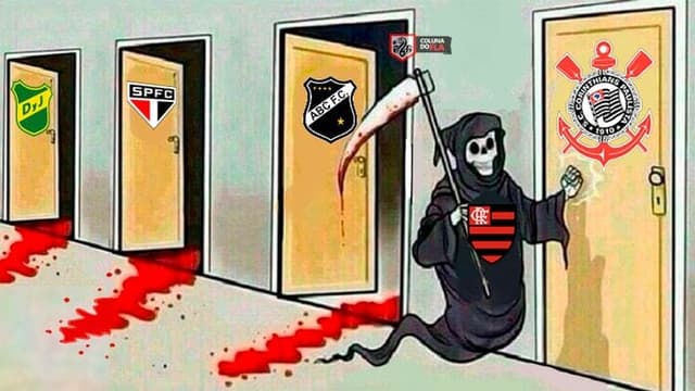 Meme: Flamengo x Corinthians