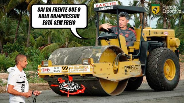 Meme: Corinthians x Flamengo