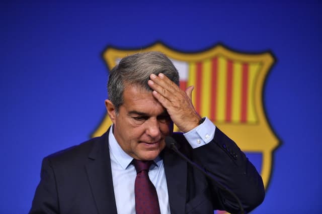 Joan Laporta, presidente do Barcelona