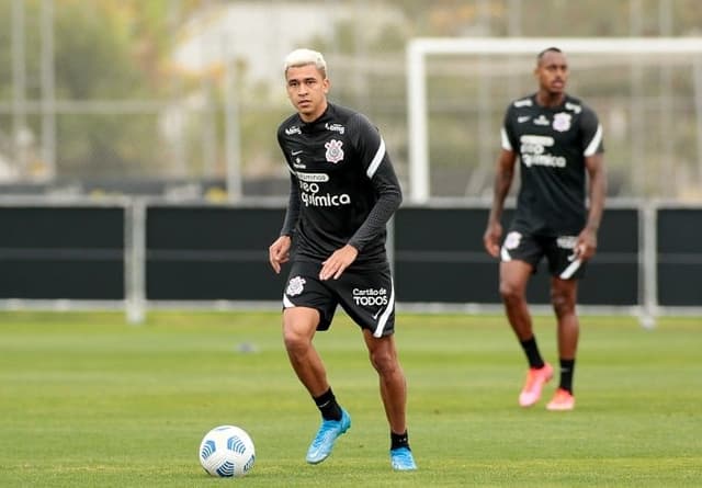 Cantillo - Treino Corinthians