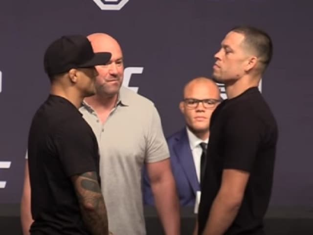 Poirier e Diaz iriam se enfrentar no badalado card de Nova York em 2018 (Foto: Reprodução/YouTube)