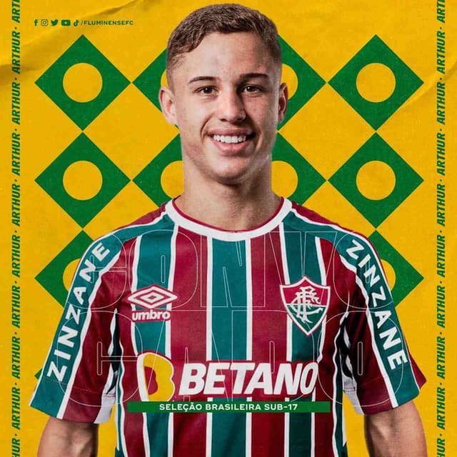 Arthur - Seleção Brasileira sub-17