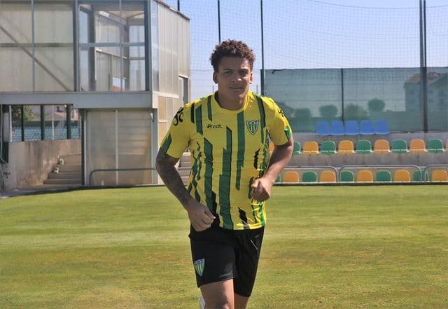 Neto Borges treinando no Tondela